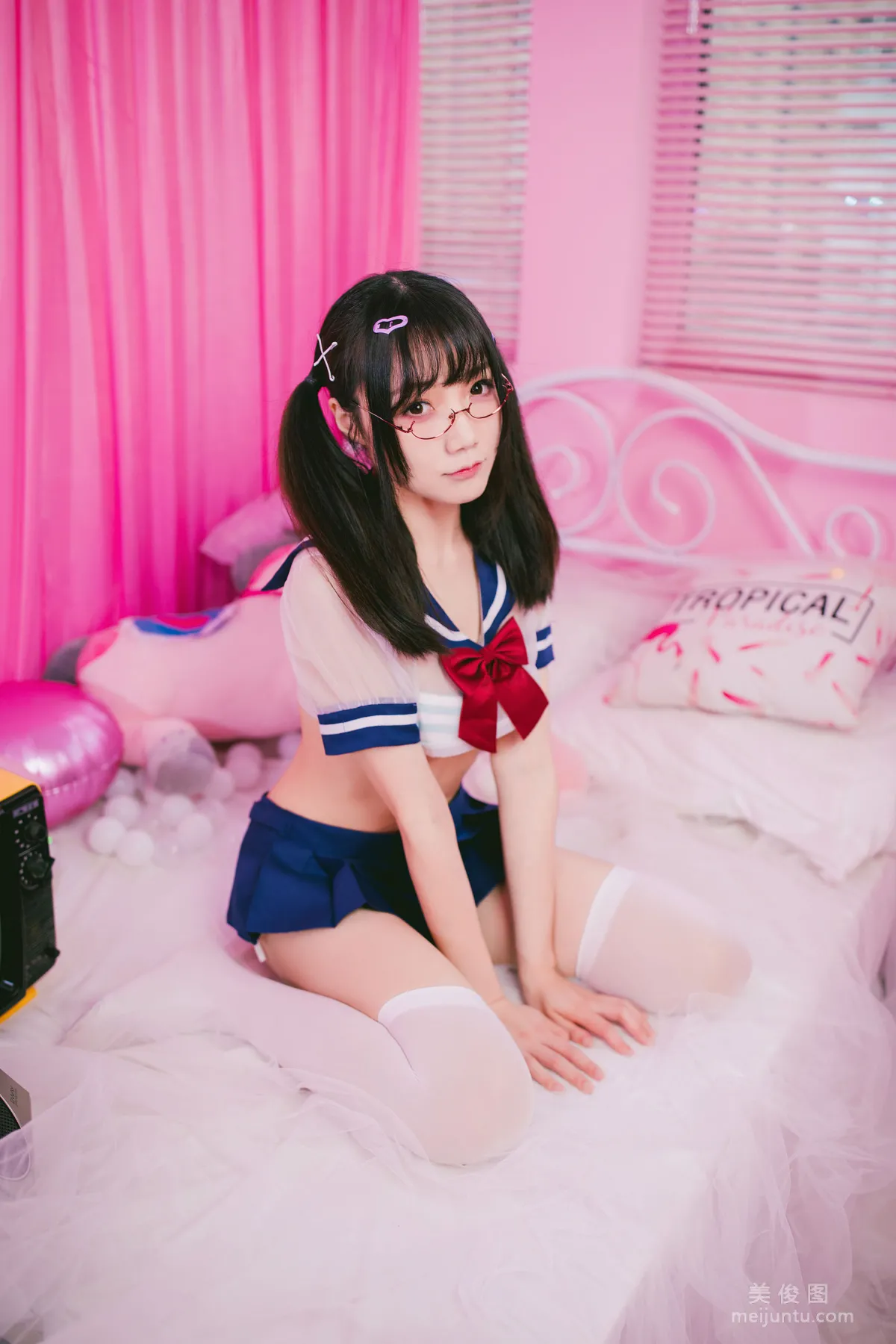 [網紅COSER寫真] 蘿莉福利真央Mao - JK 套圖 6