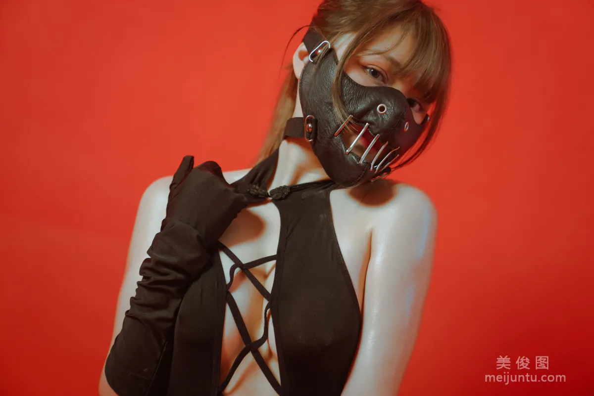 [Web Idol COSER Photos] Qiyue Miaozi - The Bound Ninja Set photo 10