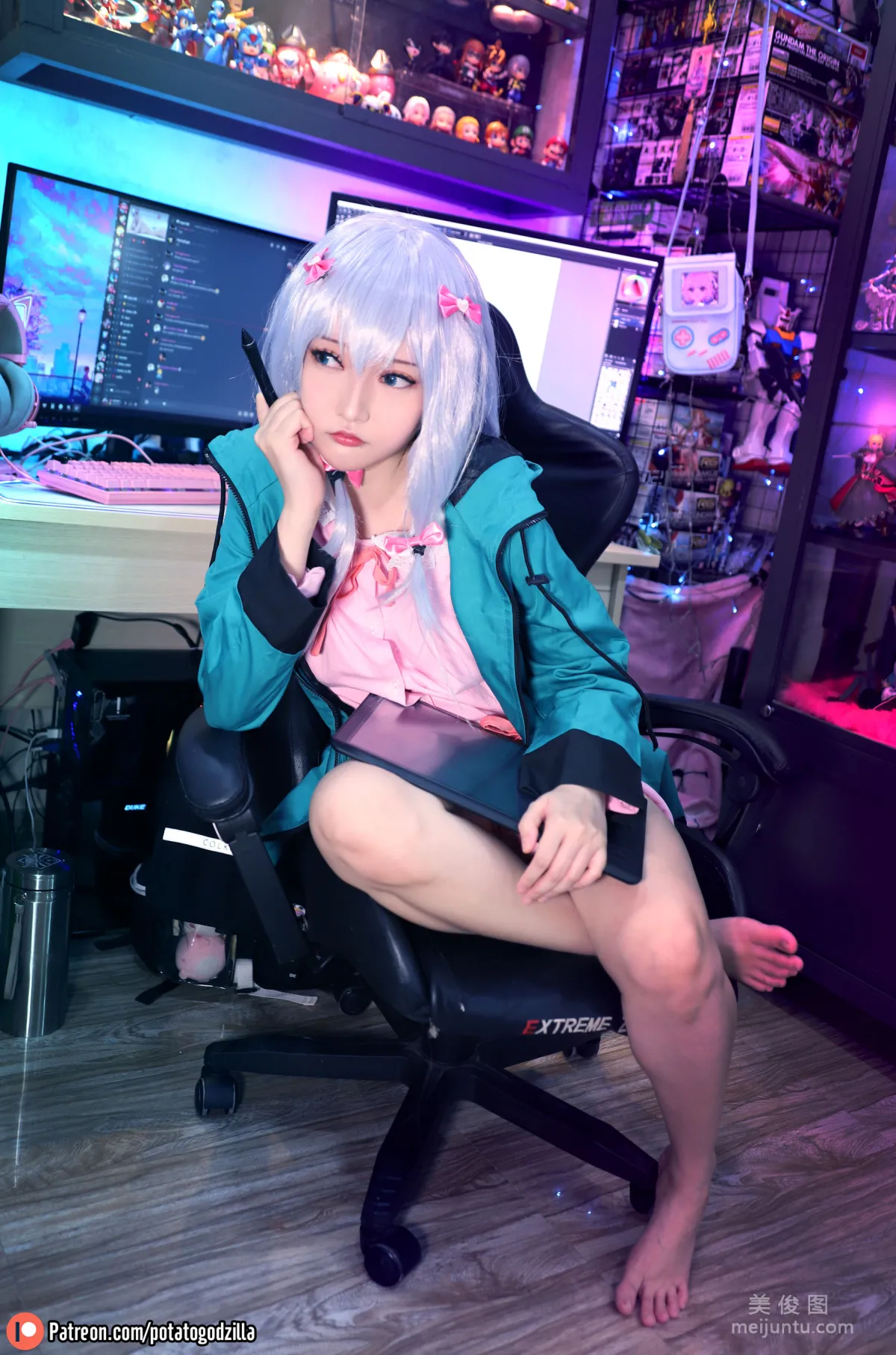 [网红COSER写真] Potato Godzilla - Sagiri 套图4