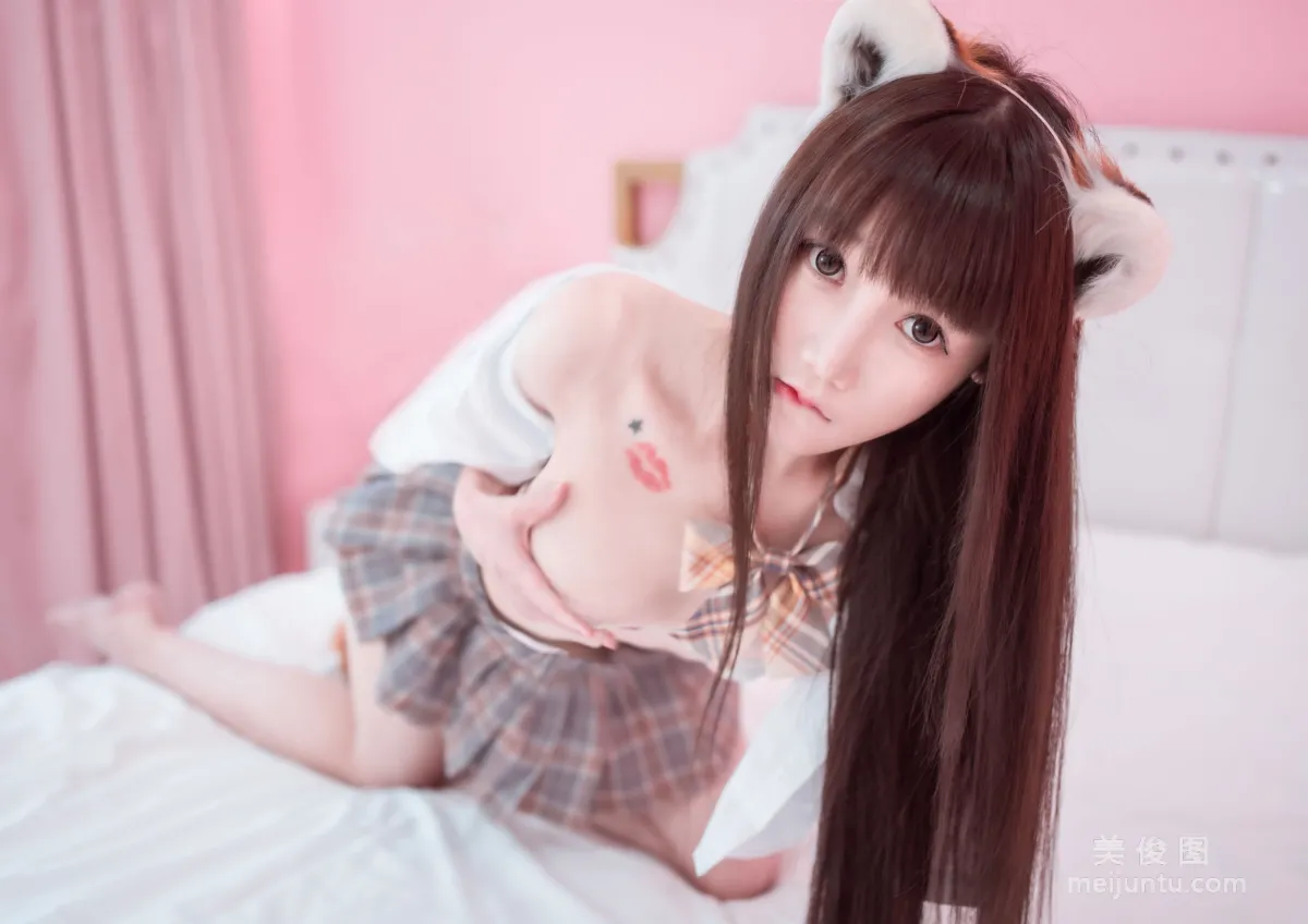 [網紅COSER寫真] COS少女星野咪兔&amp;金蜜兒 - 萌寵養成手冊 37