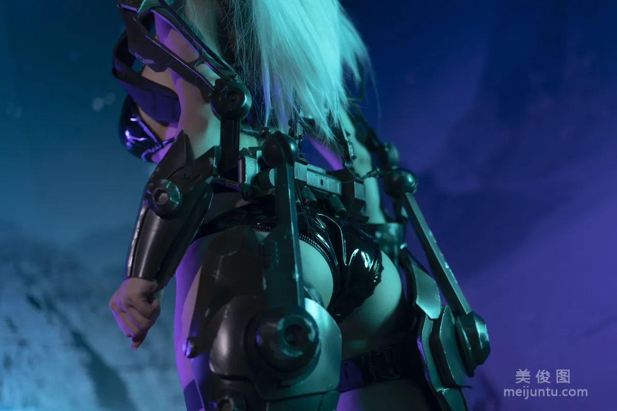 [Web Idol Coser Photos] Anime Blogger Tuoweiba Mizuki, Cyberpunk 2021 Set photo 5