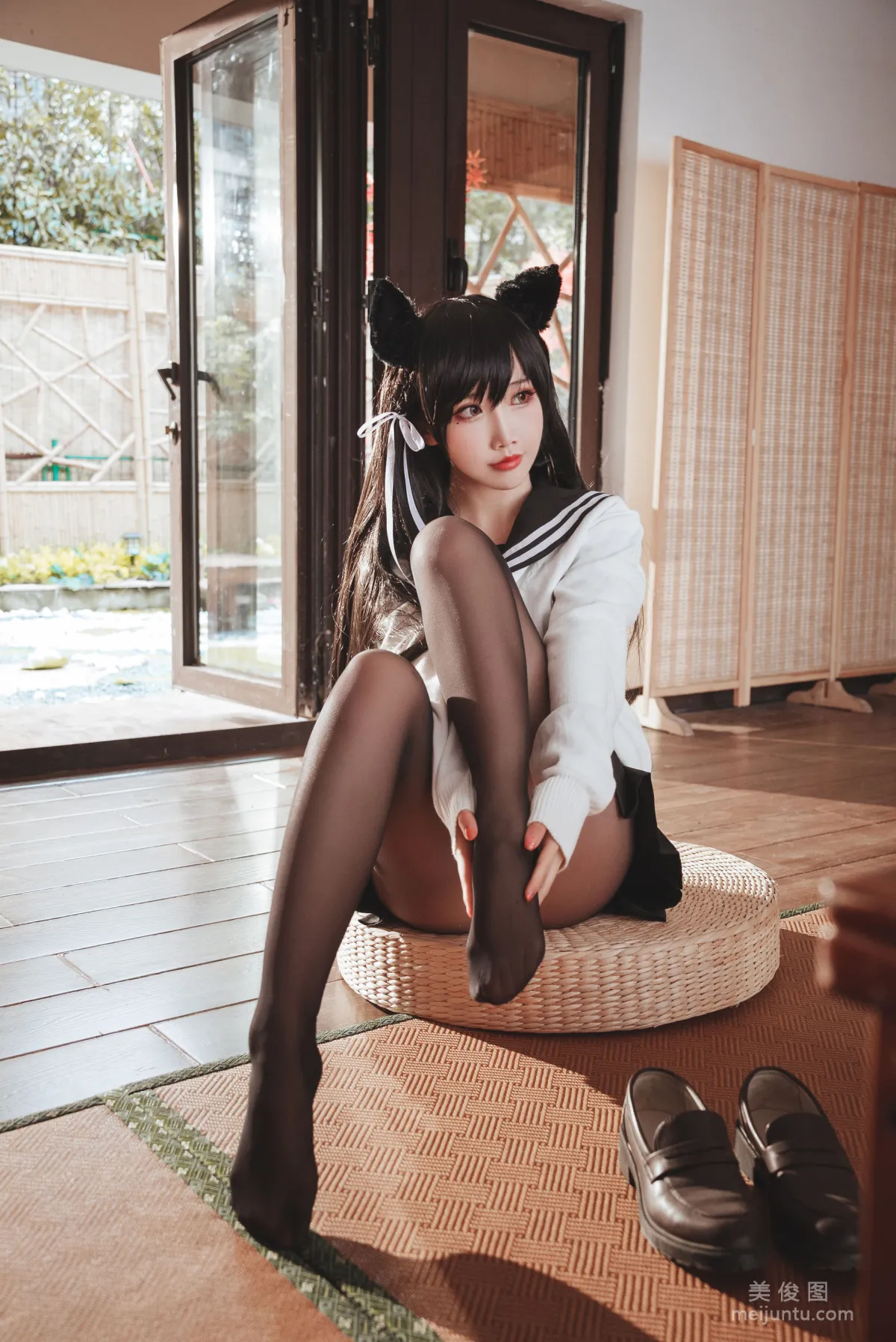 [Web Idols COSER Photo] Cute Popular Coser Mianbing Xianer - Atago JK2 photo 5