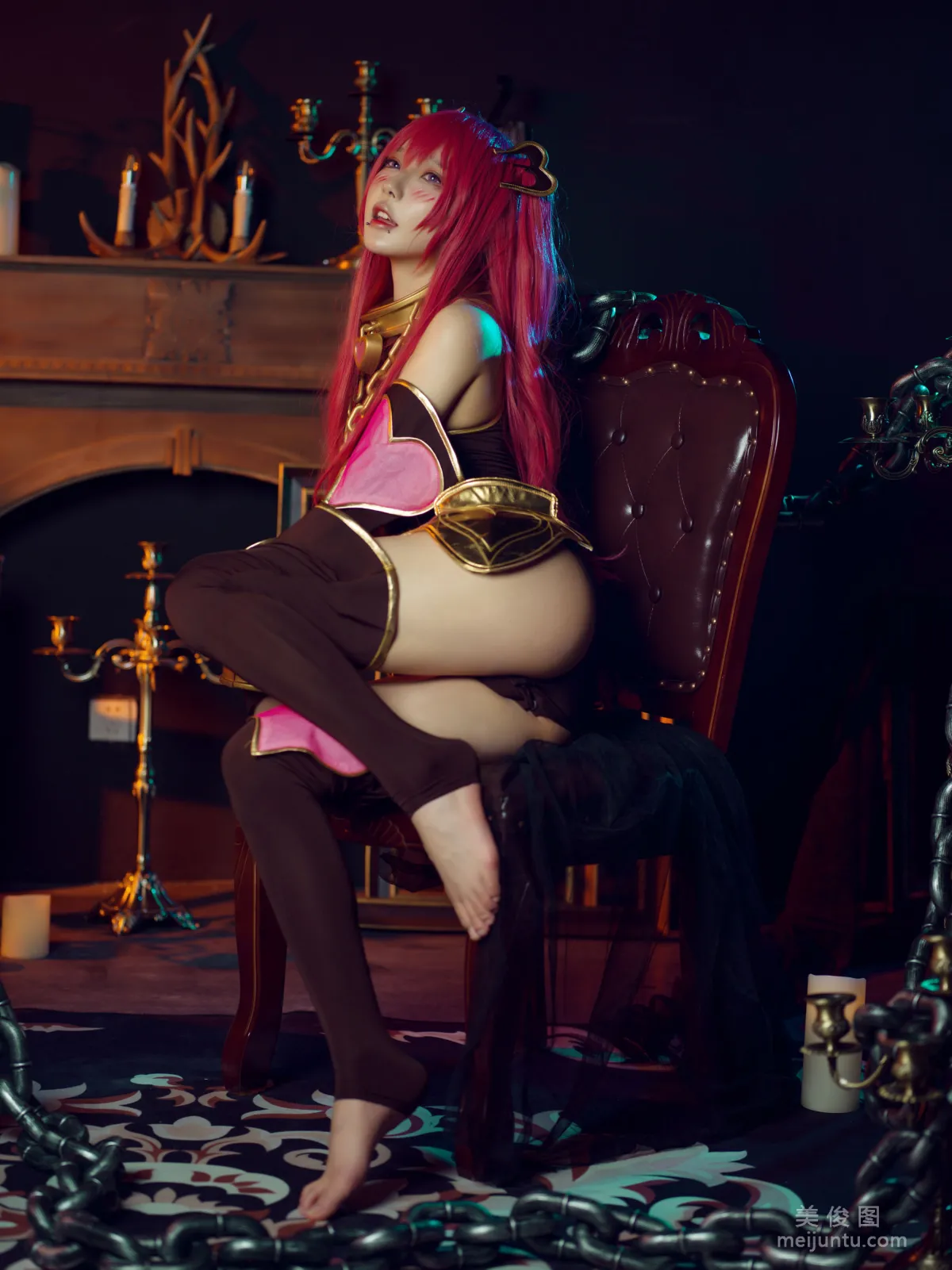 [Web Idol Coser Photos] Anime Blogger Abao Yeshi Tuniang, Sky Flower photo 2