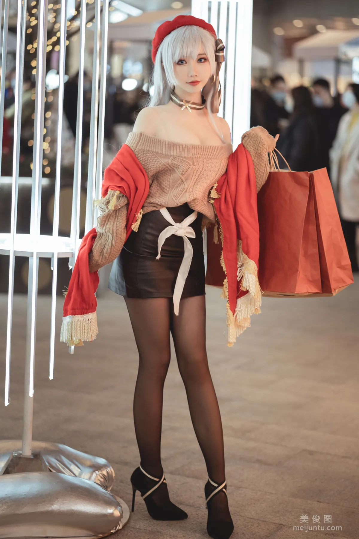 [Web Idols COSER Photos] Mianbing Xianer, Christmas Beifa Set photo 8