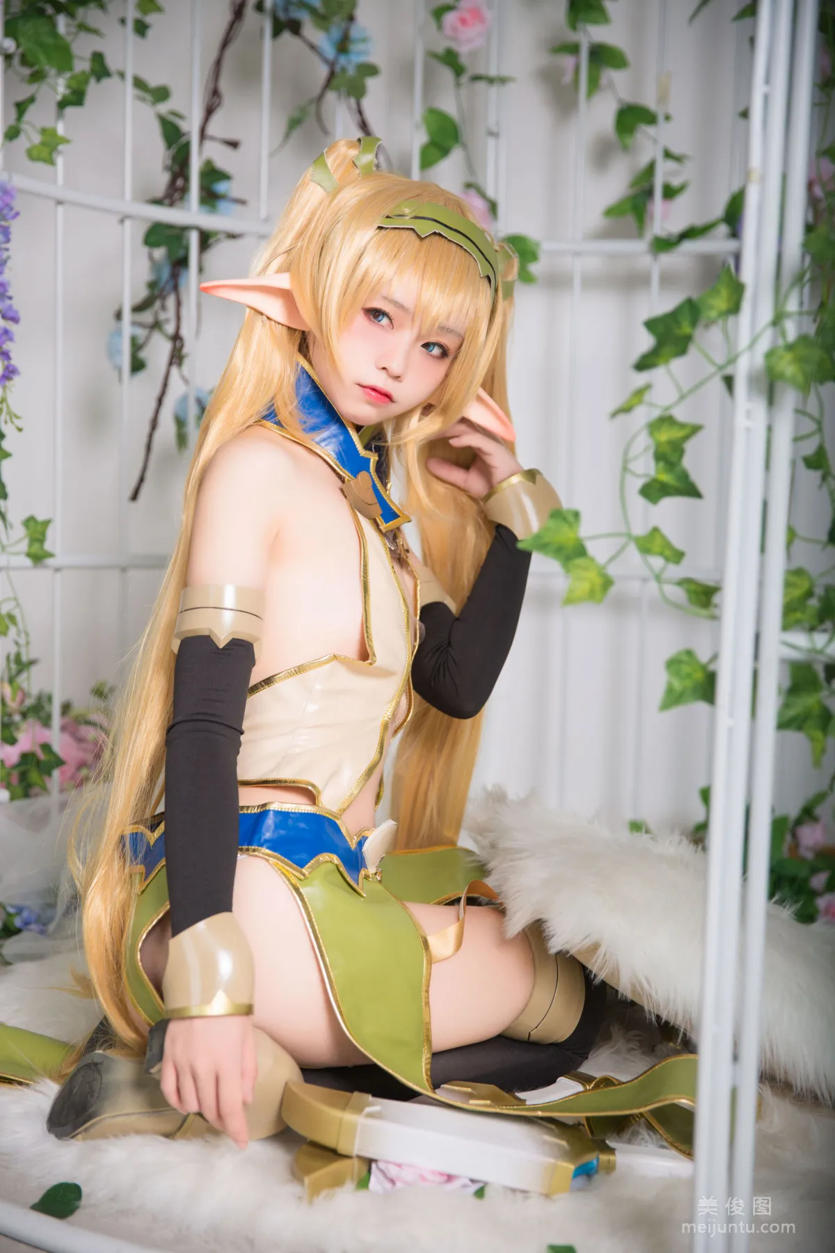 [Web Idols COSER Photos] G44 Buhui Shoushang, Elf Village photo 9