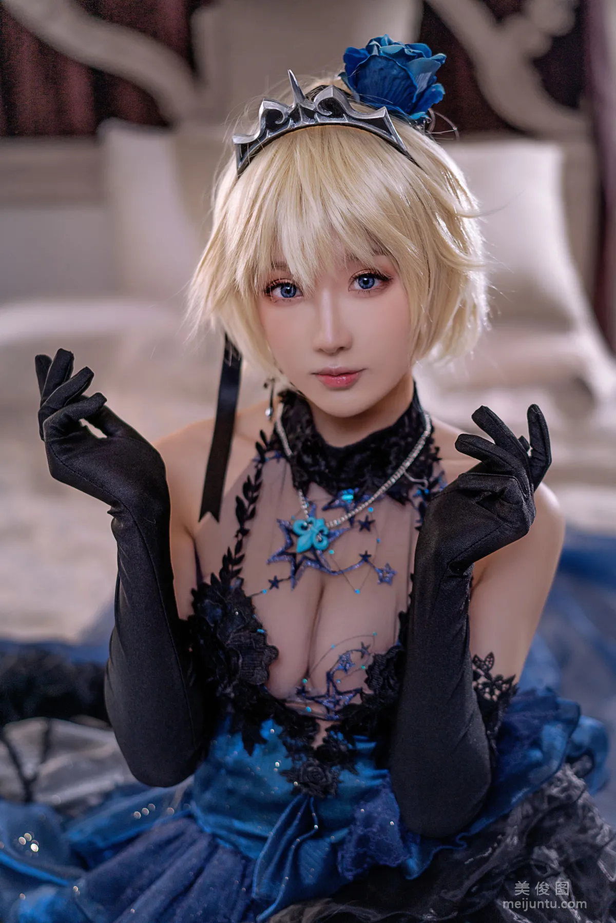 [Internet Celebrity COSER Photos] Abao Yeshi Tuniang - Jeanne Wedding Dress photo 17