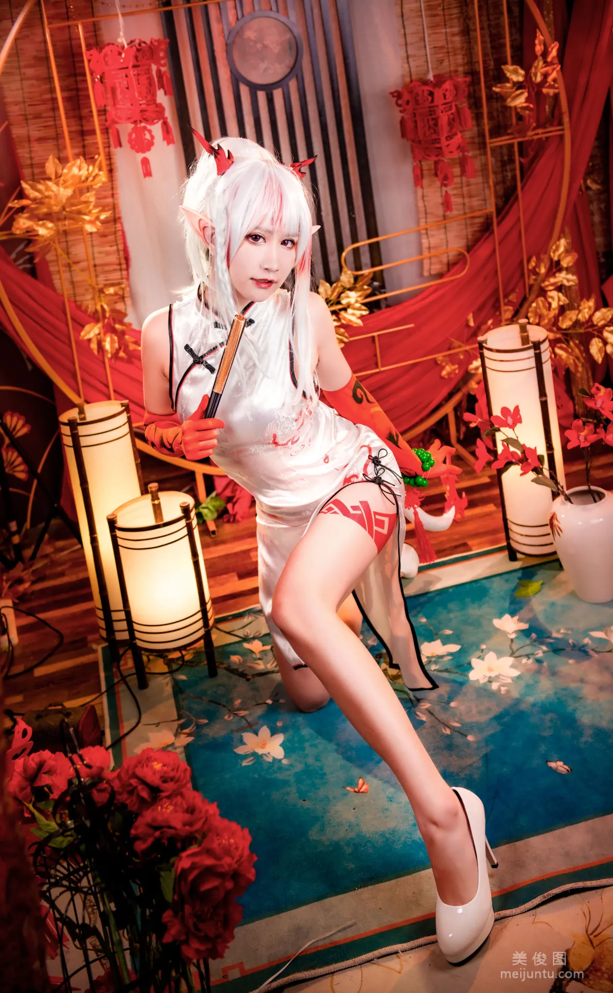 [Web Idols Coser Photos] Anime Blogger Ruanyi Fairy, Arknights Nian Set photo 26