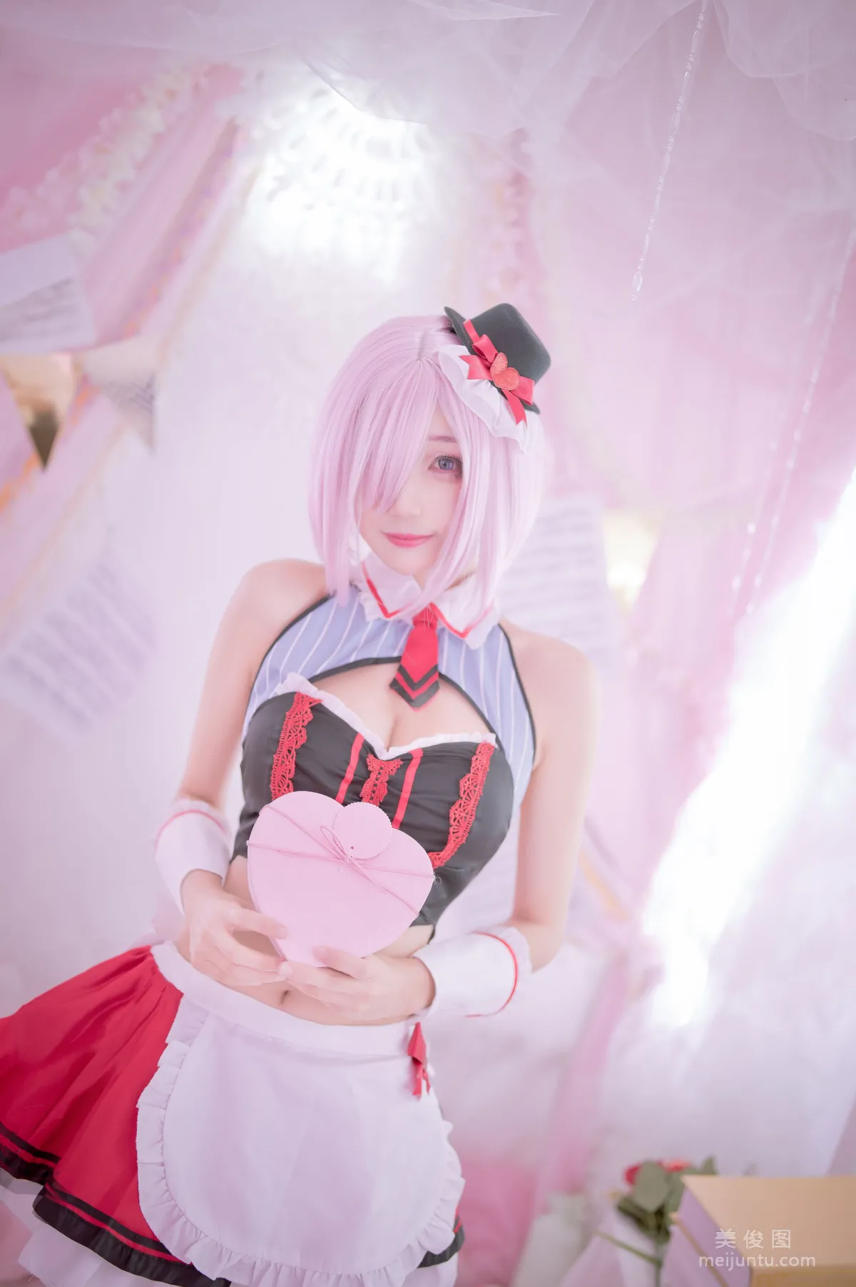[Web Idols Coser Photo] Zhouji Shike Aitu Tu, Mash Valentine's Day Set photo 15