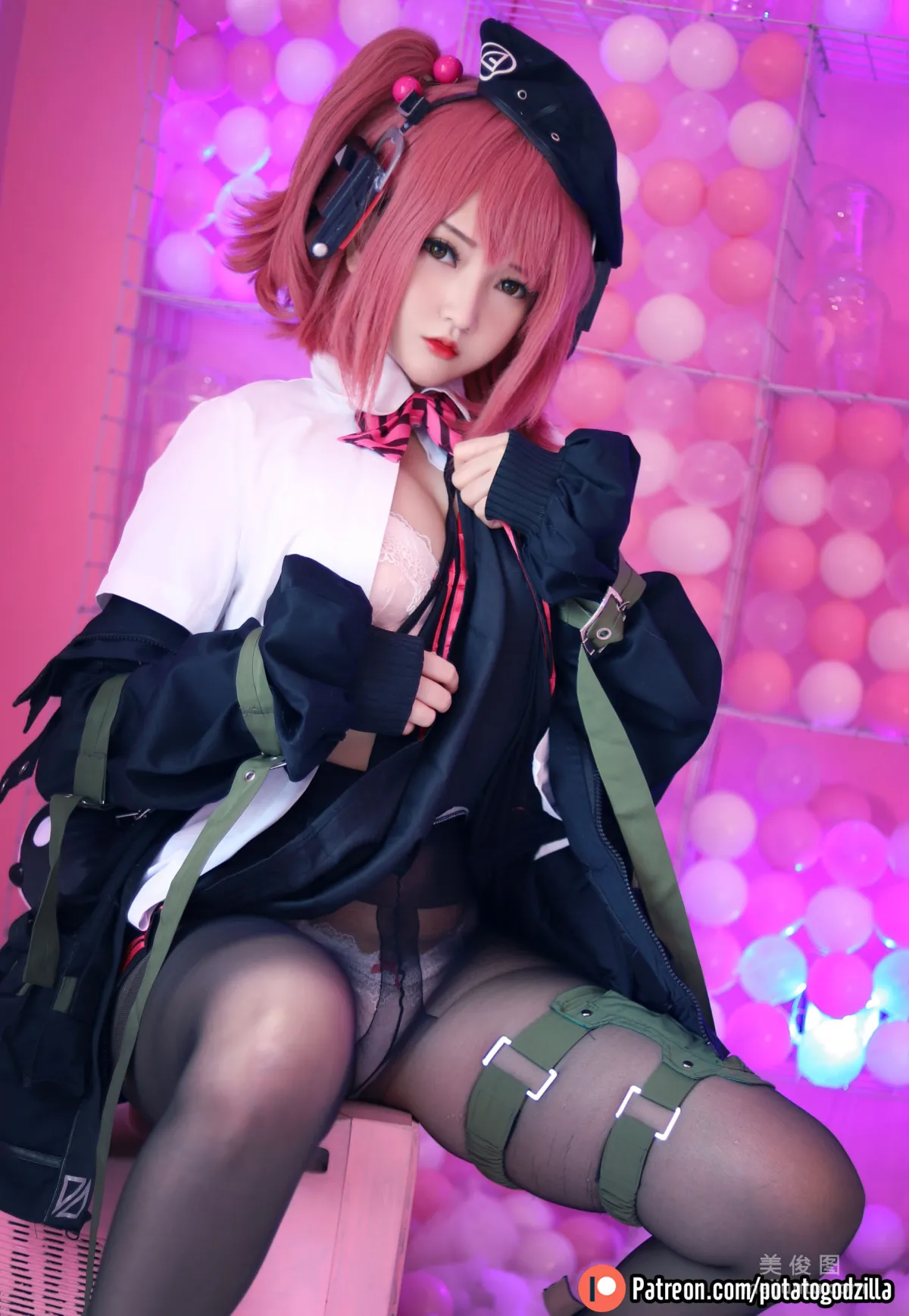 Coser小姐姐Potato Godzilla - MP7 (Girls Frontline) 写真套图24