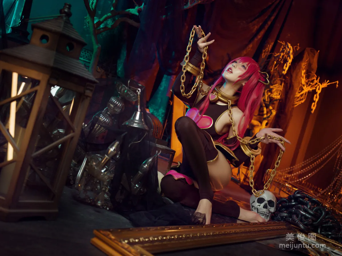 [Web Idol Coser Photos] Anime Blogger Abao Yeshi Tuniang, Sky Flower photo 16