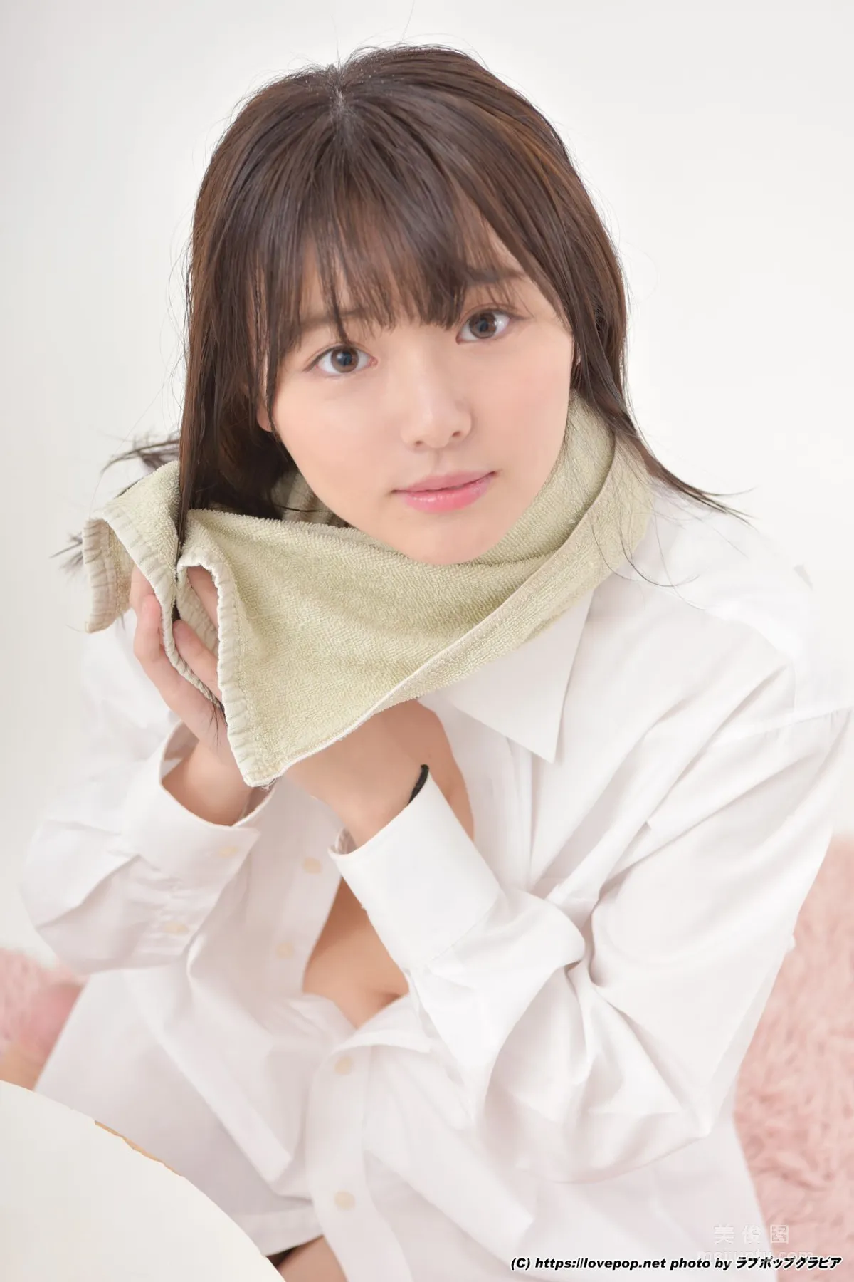 [LOVEPOP] 葉月つばさ - 濡れた髪でワイシャツを羽織り…☆彼シャツ Photo - PPV 33