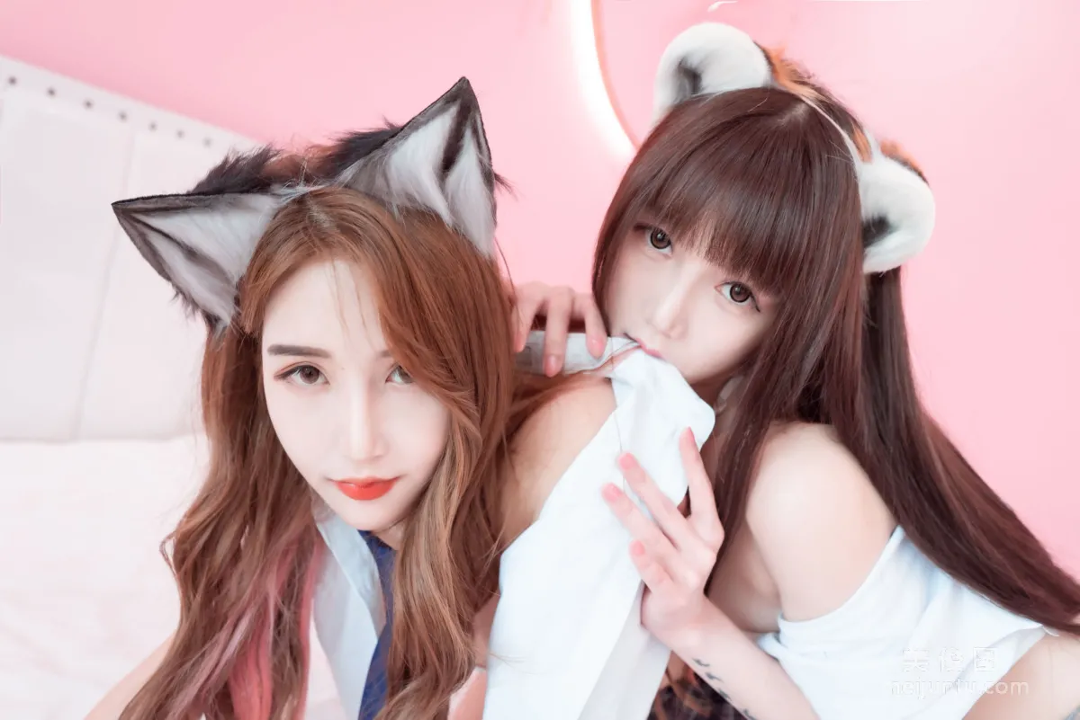 [網紅COSER寫真] COS少女星野咪兔&amp;金蜜兒 - 萌寵養成手冊 32