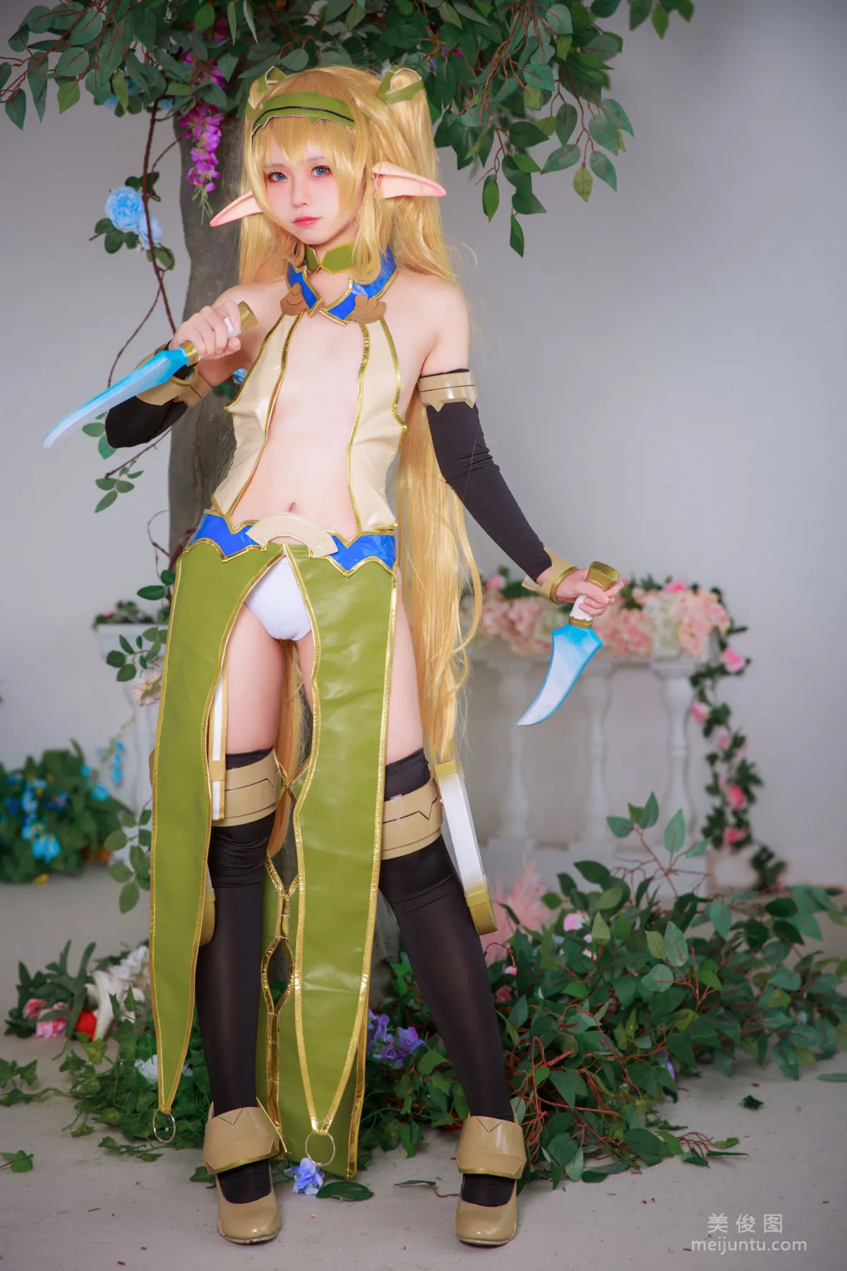 [Web Idols COSER Photos] G44 Buhui Shoushang, Elf Village photo 12