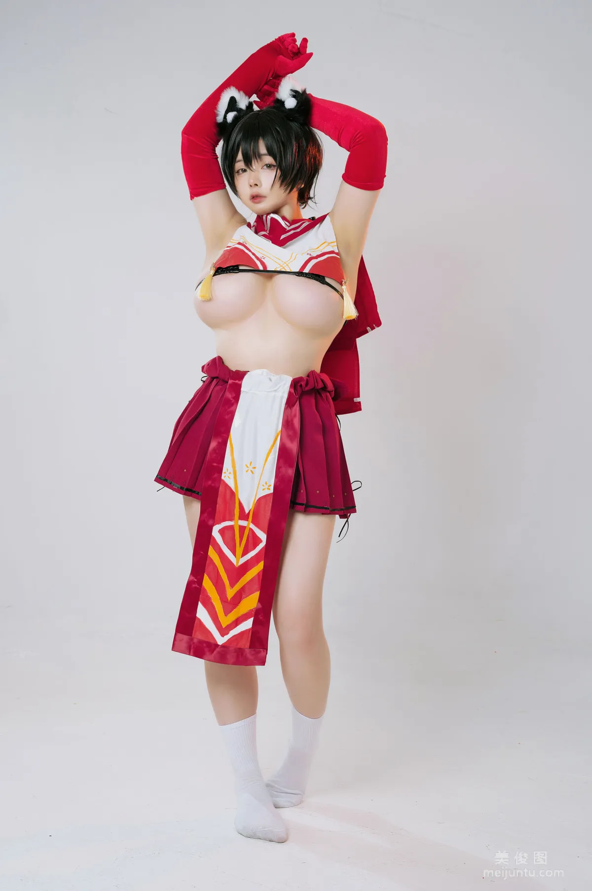 [Web Idol COSER Photos] NinJA Azhaizhai - Tsubaki photo 23
