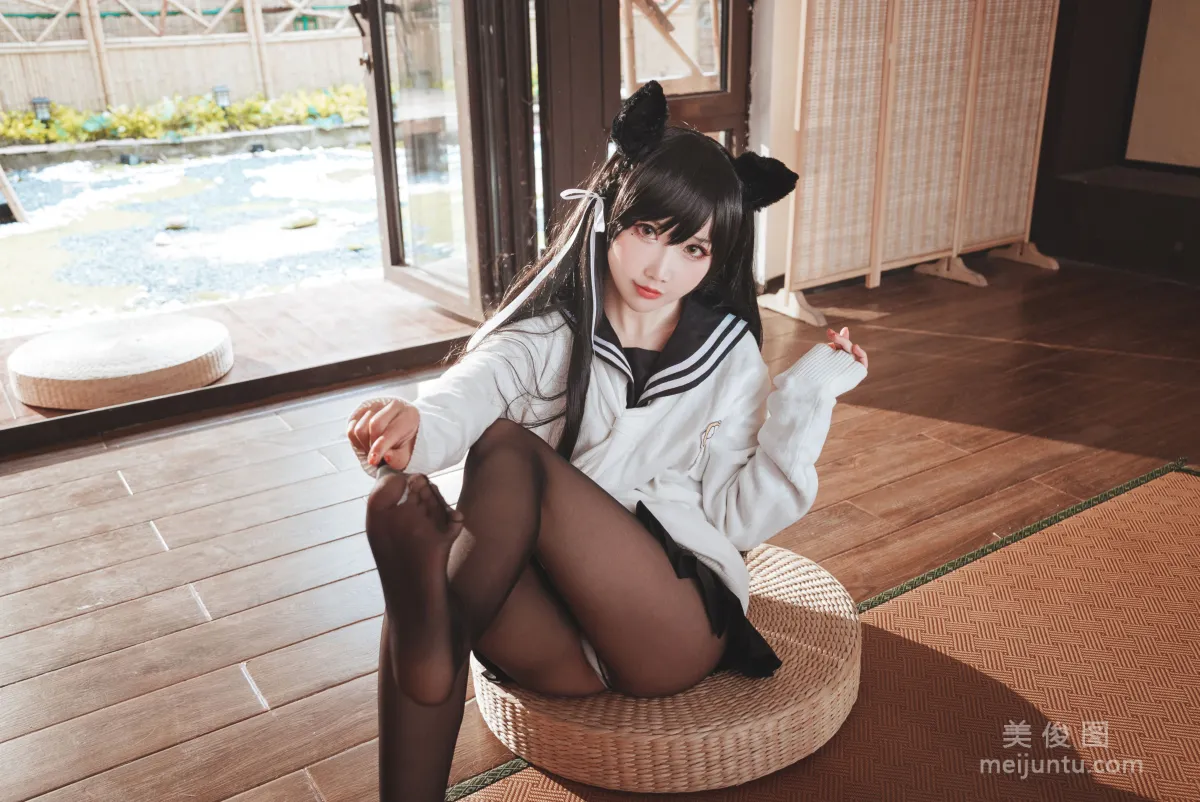 [Web Idols COSER Photo] Cute Popular Coser Mianbing Xianer - Atago JK2 photo 4