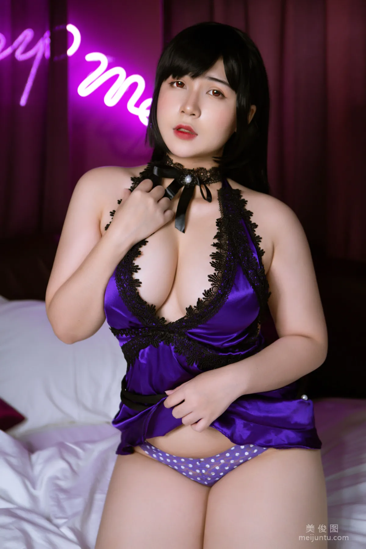 [Web Idols COSER Photos] Uy Uy, Tifa Mature Dress Set photo 4