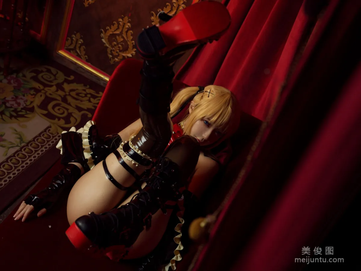 [Web Idol COSER Photos] Abao Yeshi Tuniang - Abao Mary Rose Latex photo 27