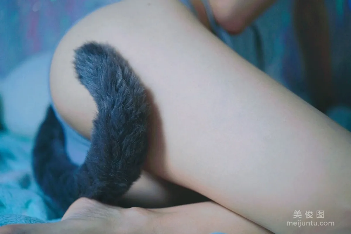 [Web Idol Coser Photo] Cute Girl Yanjiang Damo Wang w - Gray-Tailed Cat Style photo 14
