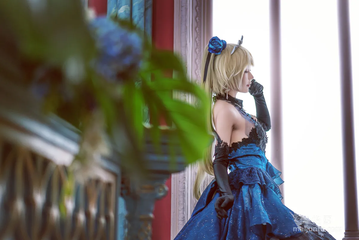 [Internet Celebrity COSER Photos] Abao Yeshi Tuniang - Jeanne Wedding Dress photo 2