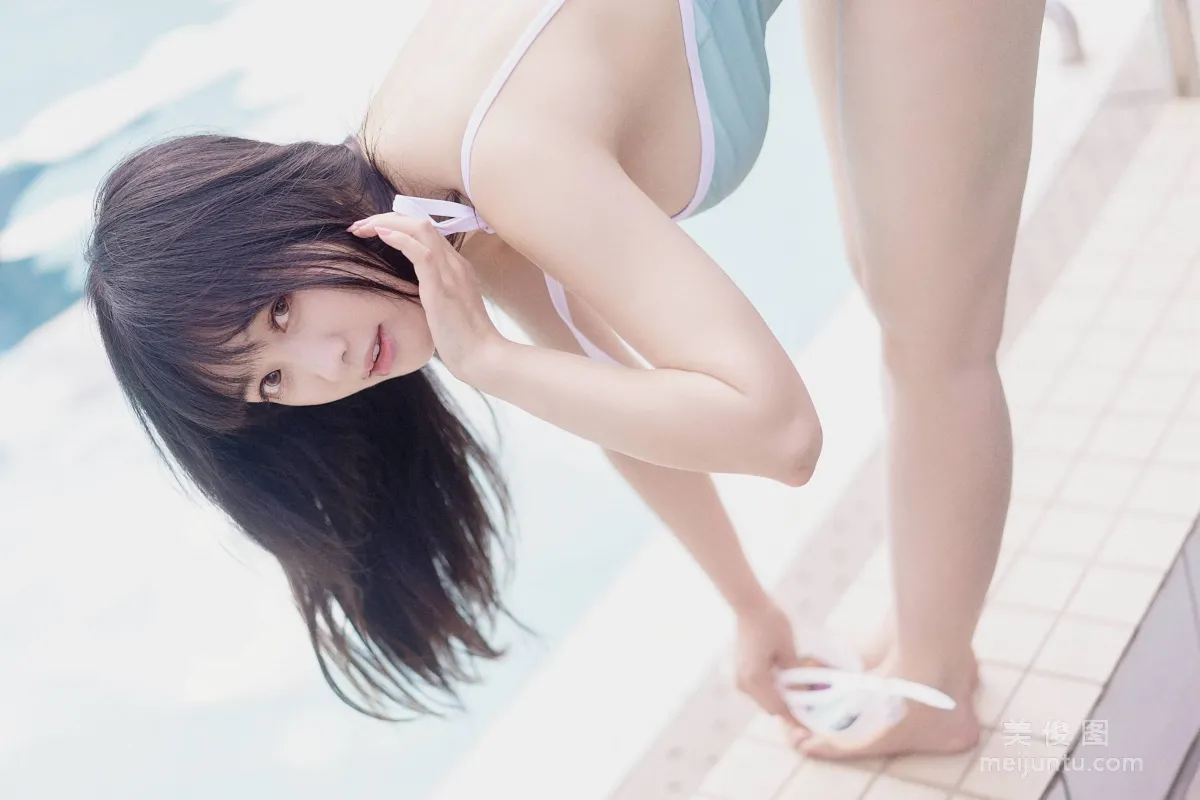 [Web Idol COSER Photo] Anime Blogger Tuoweiba Mizuki, Pool photo 22