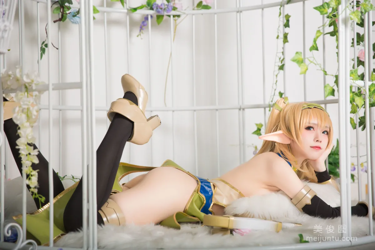 [Web Idols COSER Photos] G44 Buhui Shoushang, Elf Village photo 10