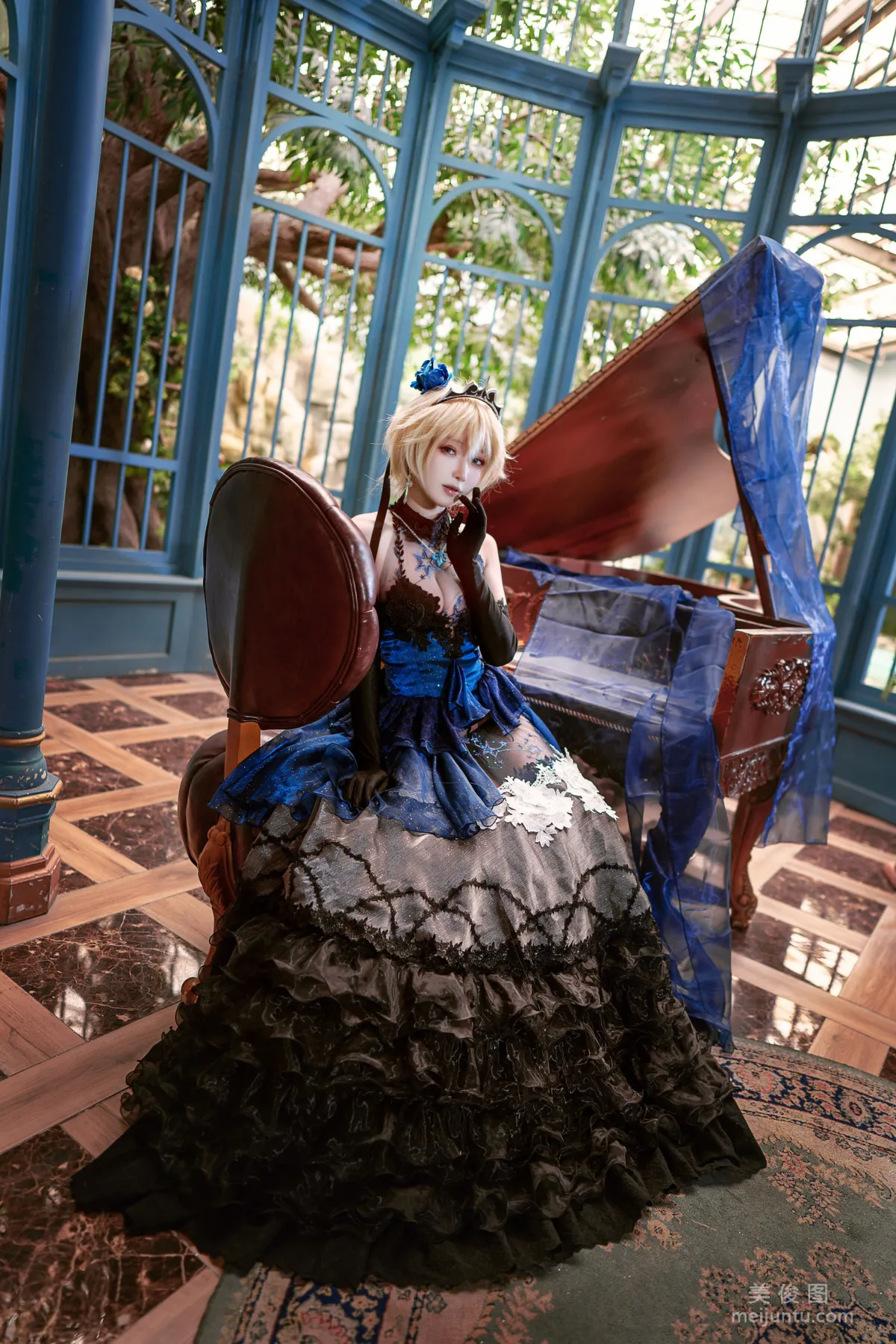 [Internet Celebrity COSER Photos] Abao Yeshi Tuniang - Jeanne Wedding Dress photo 8