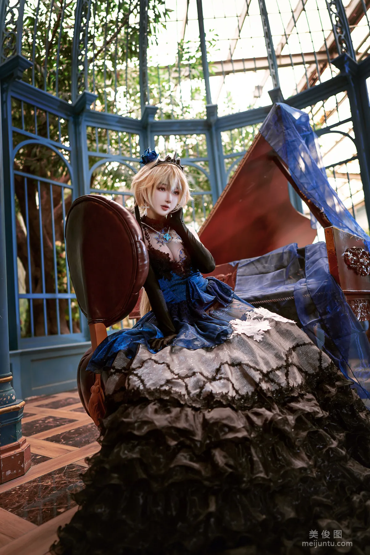 [Internet Celebrity COSER Photos] Abao Yeshi Tuniang - Jeanne Wedding Dress photo 7