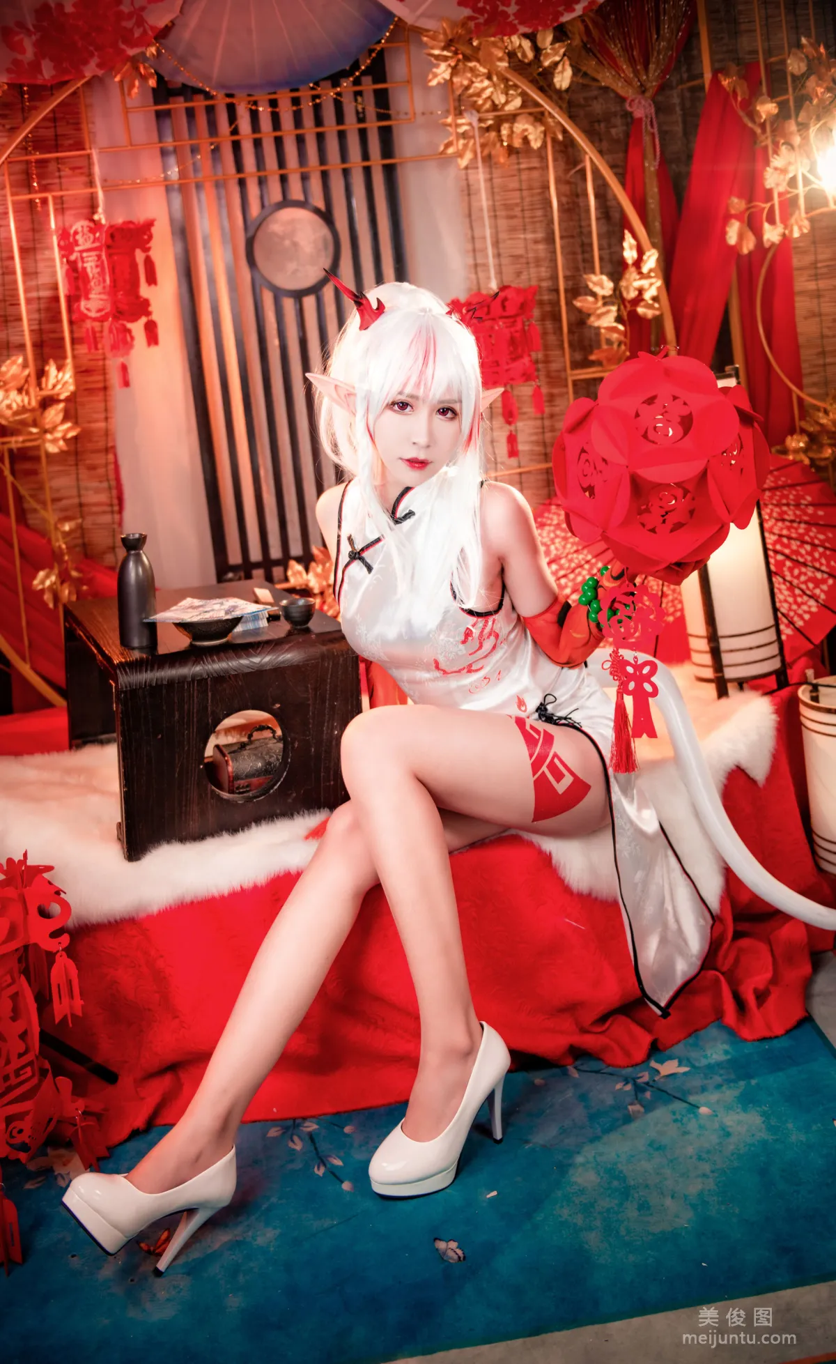 [Web Idols Coser Photos] Anime Blogger Ruanyi Fairy, Arknights Nian Set photo 4