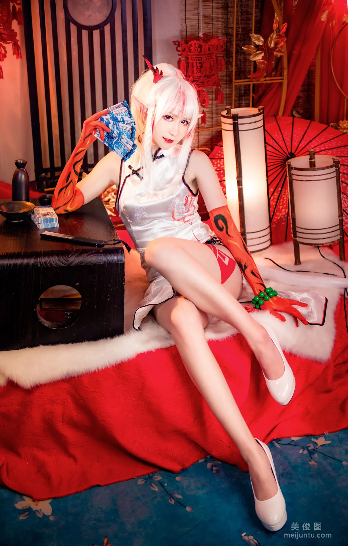 [Web Idols Coser Photos] Anime Blogger Ruanyi Fairy, Arknights Nian Set photo 10