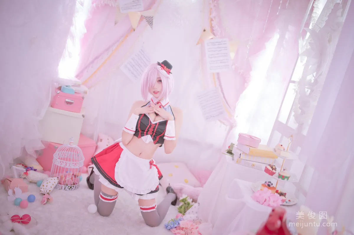[Web Idols Coser Photo] Zhouji Shike Aitu Tu, Mash Valentine's Day Set photo 7