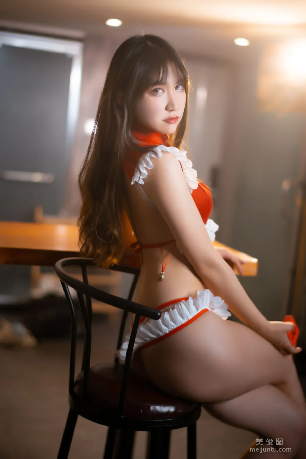 [Web Idols] Cosplay Blogger Ruanyi Fairy - Elephant Red Set photo 23