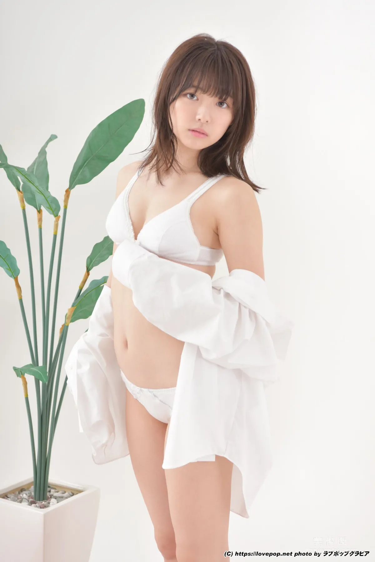 [LOVEPOP] 葉月つばさ - 濡れた髪でワイシャツを羽織り…☆彼シャツ Photo - PPV 66