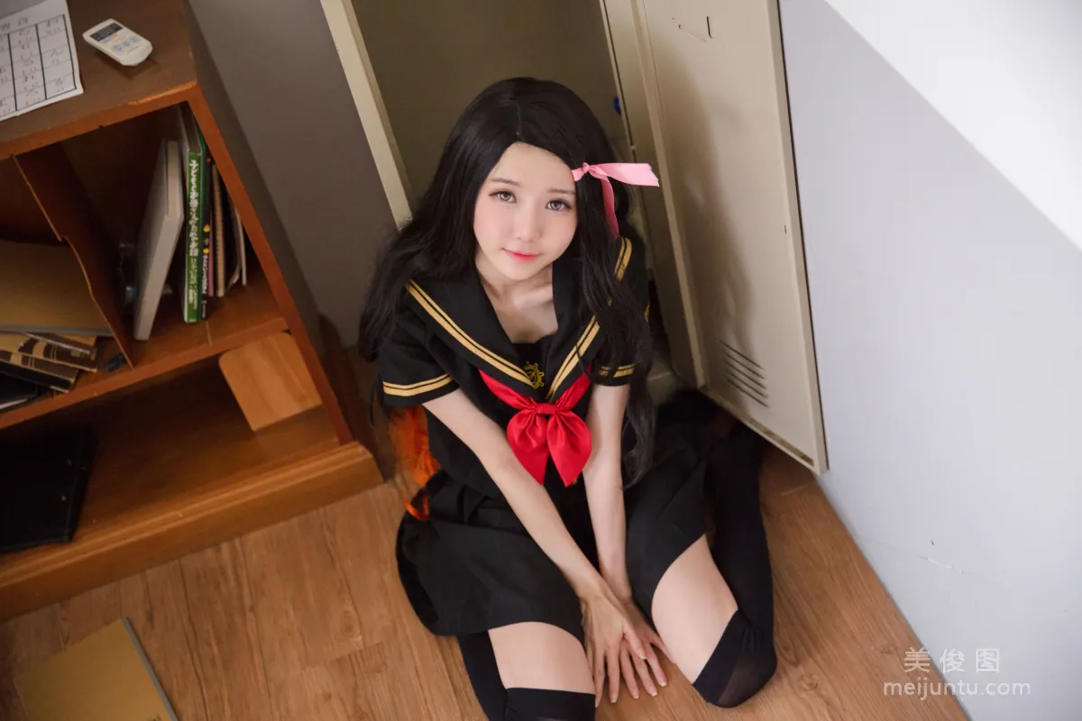 [Web Idols COSER Photos] Sally Dorasnow, Nezuko School photo 3