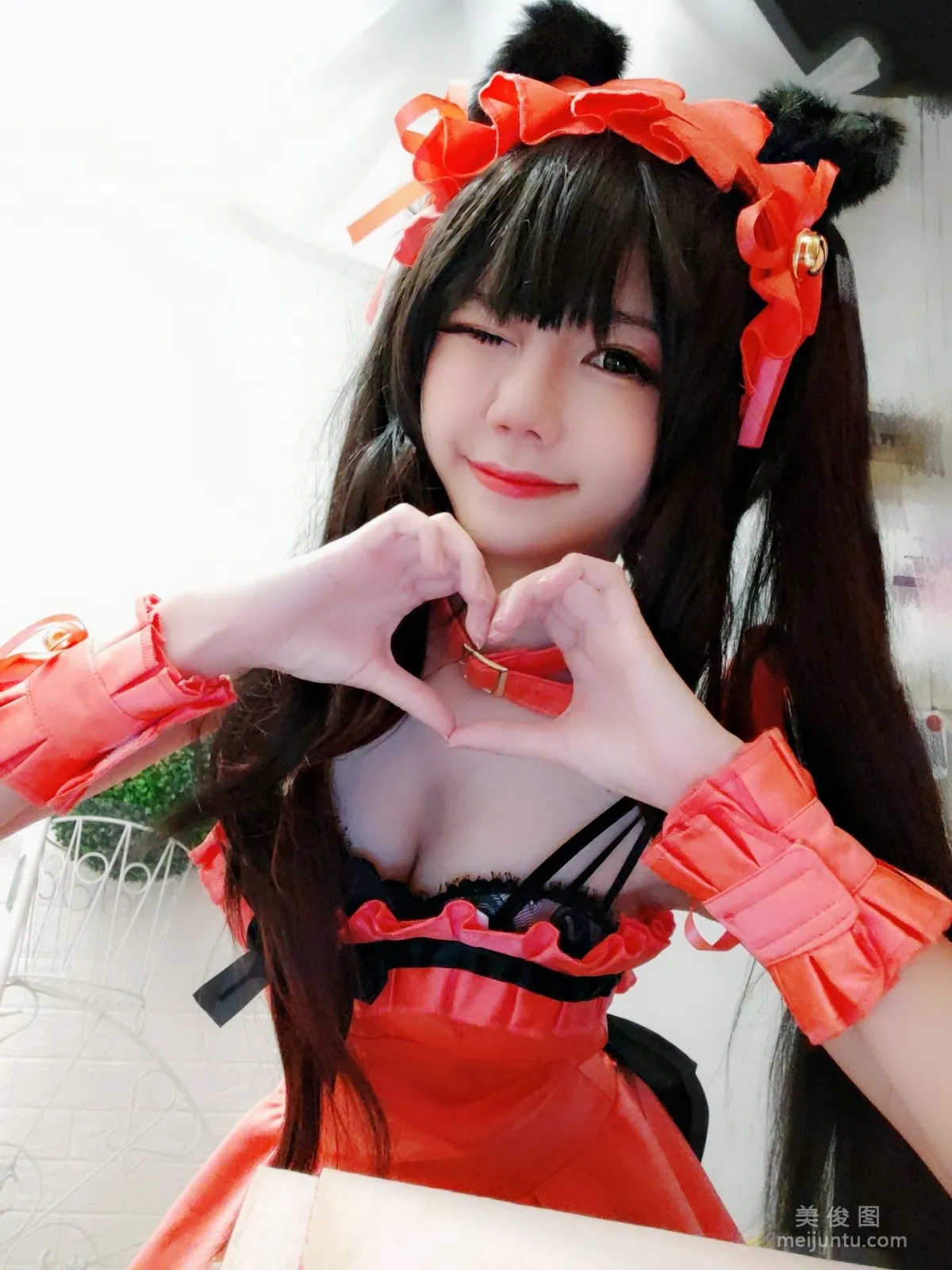 [網紅COSER寫真] Sally Dorasnow - Bonus Kurumi Valentine Set 14
