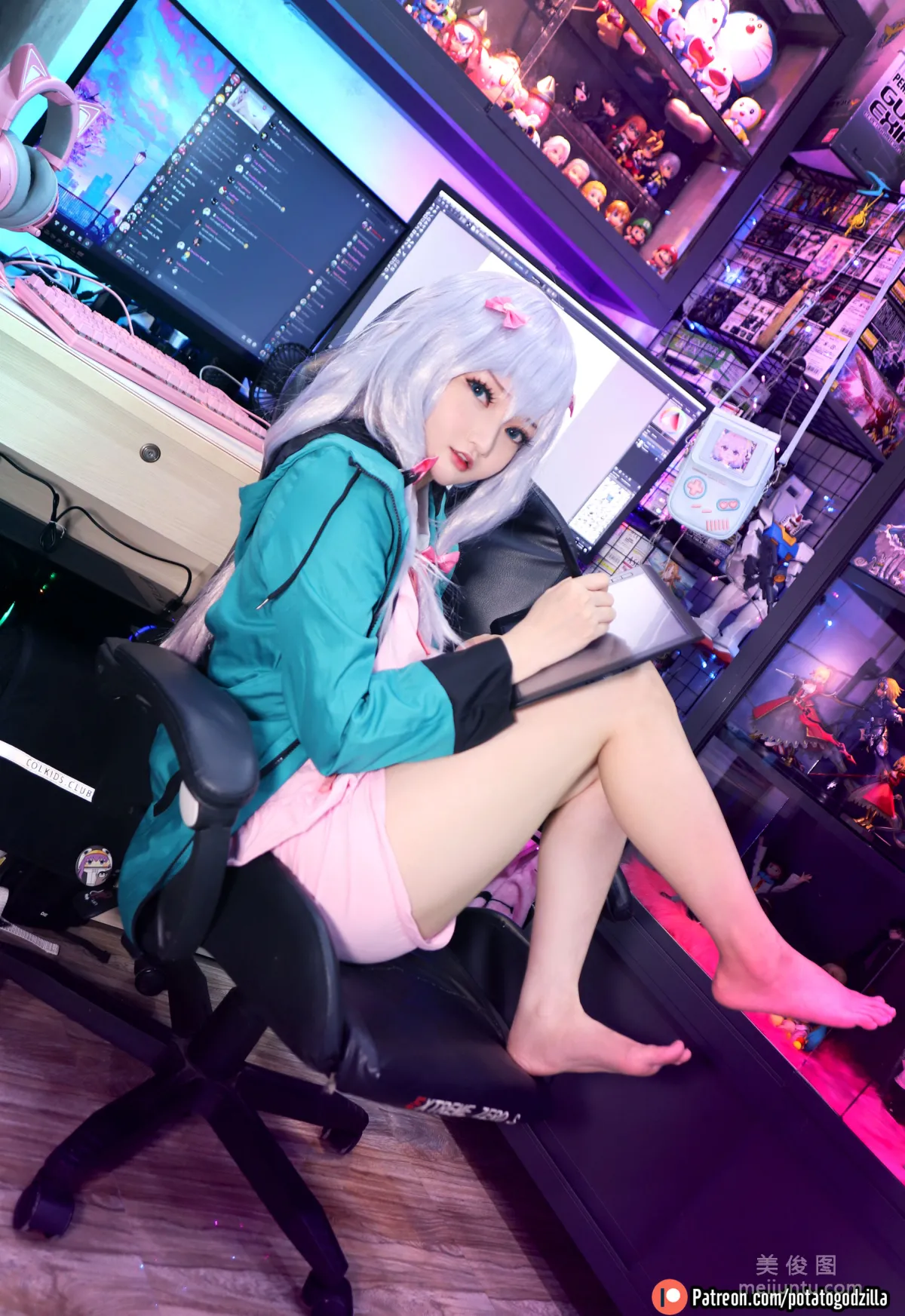[网红COSER写真] Potato Godzilla - Sagiri 套图8