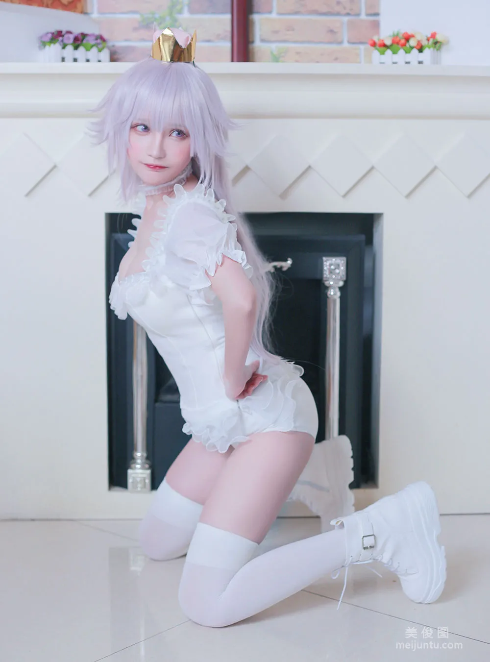 [Internet Celebrity COSER Photos] Qianye Weilai (Senya Miku) - Ghost Princess photo 10