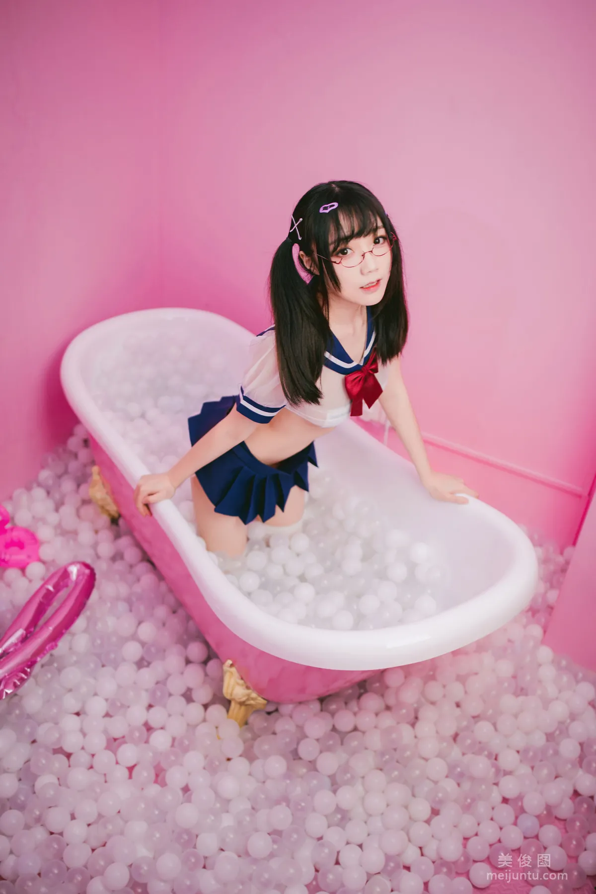 [網紅COSER寫真] 蘿莉福利真央Mao - JK 套圖 13