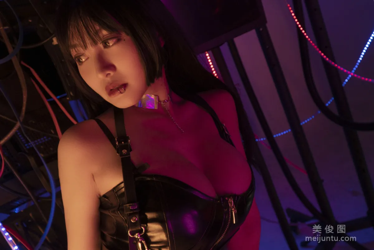 [Web Idols Coser Photos] Anime Blogger Tuoweiba Mizuki - Cyberpunk photo 38