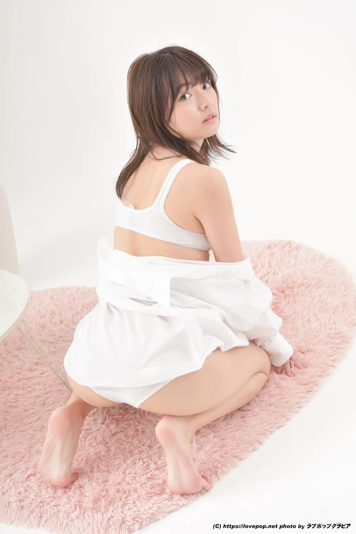 [LOVEPOP] 葉月つばさ - 濡れた髪でワイシャツを羽織り…☆彼シャツ Photo - PPV 72