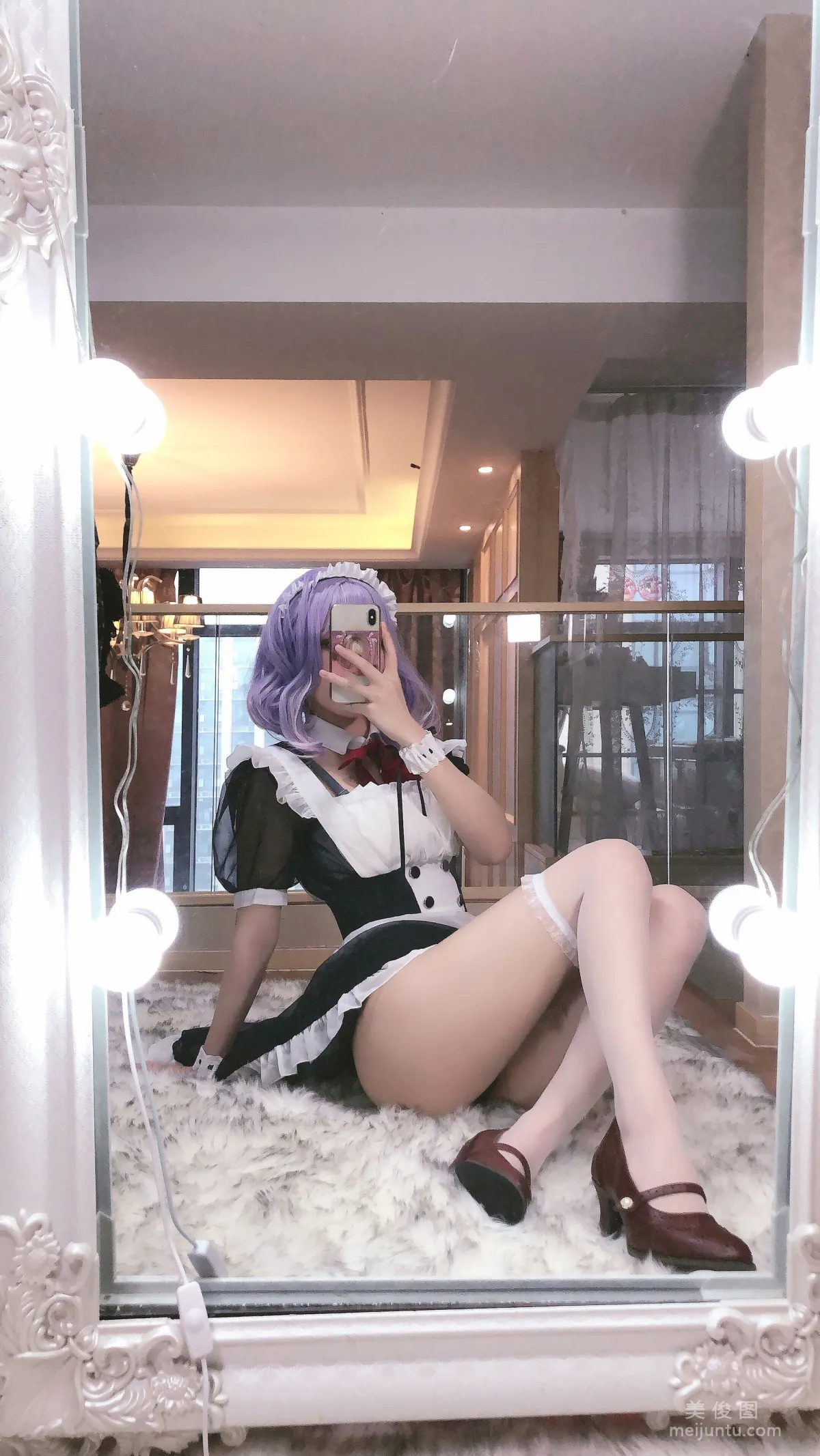 [Web Celebrity COSER Photo] Anime Blogger Abao Yeshi Tuniang - Maid Set photo 10