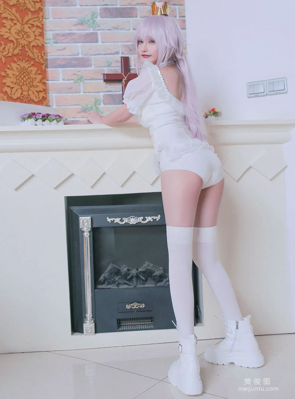 [Internet Celebrity COSER Photos] Qianye Weilai (Senya Miku) - Ghost Princess photo 18