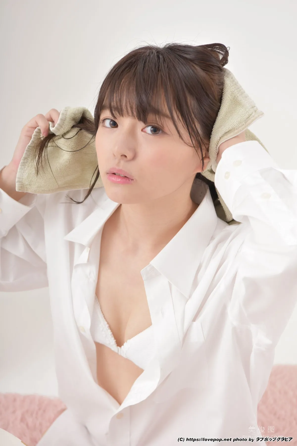 [LOVEPOP] 葉月つばさ - 濡れた髪でワイシャツを羽織り…☆彼シャツ Photo - PPV 34