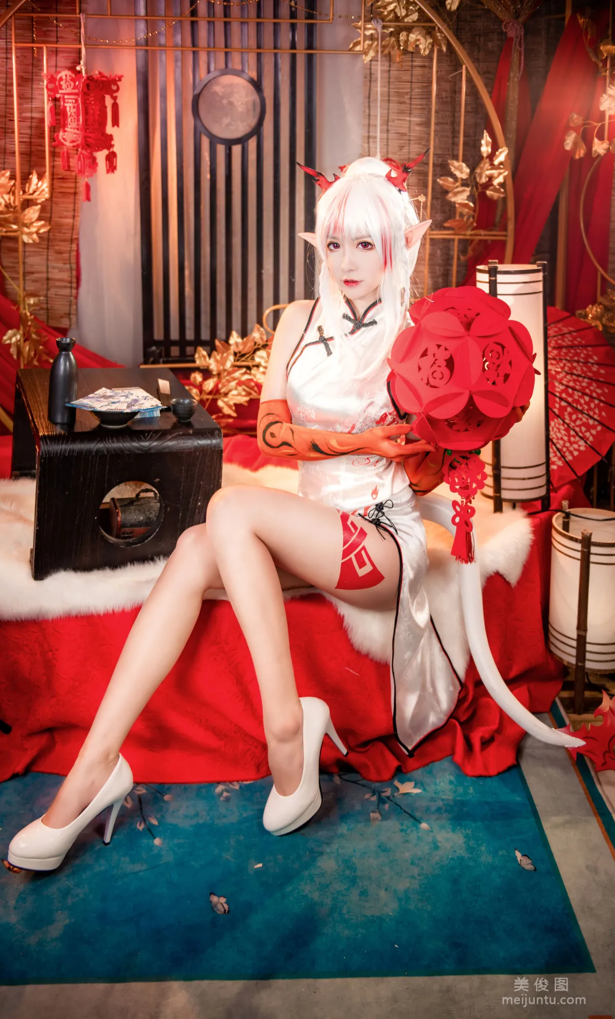 [Web Idols Coser Photos] Anime Blogger Ruanyi Fairy, Arknights Nian Set photo 3