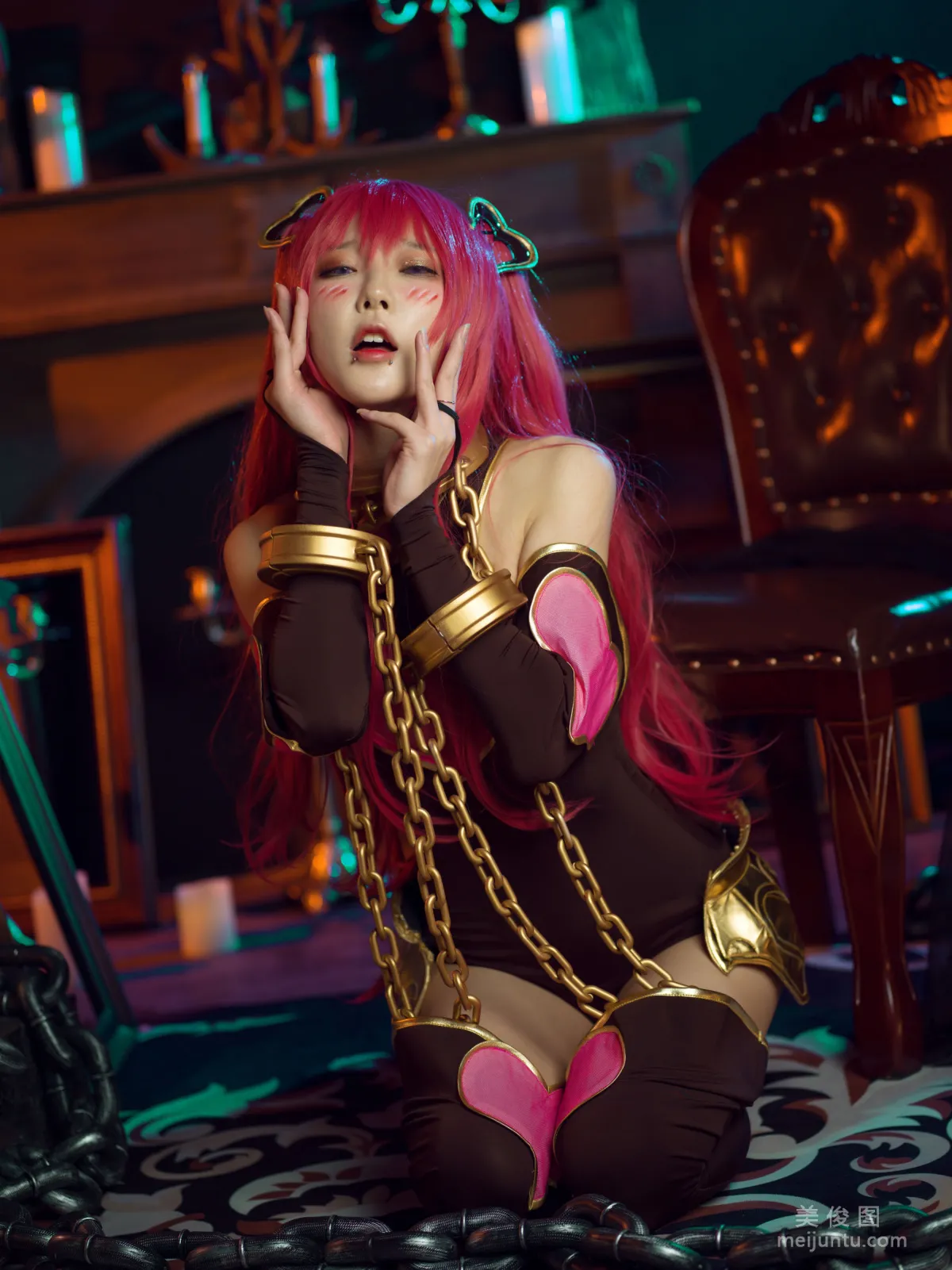 [Web Idol Coser Photos] Anime Blogger Abao Yeshi Tuniang, Sky Flower photo 6