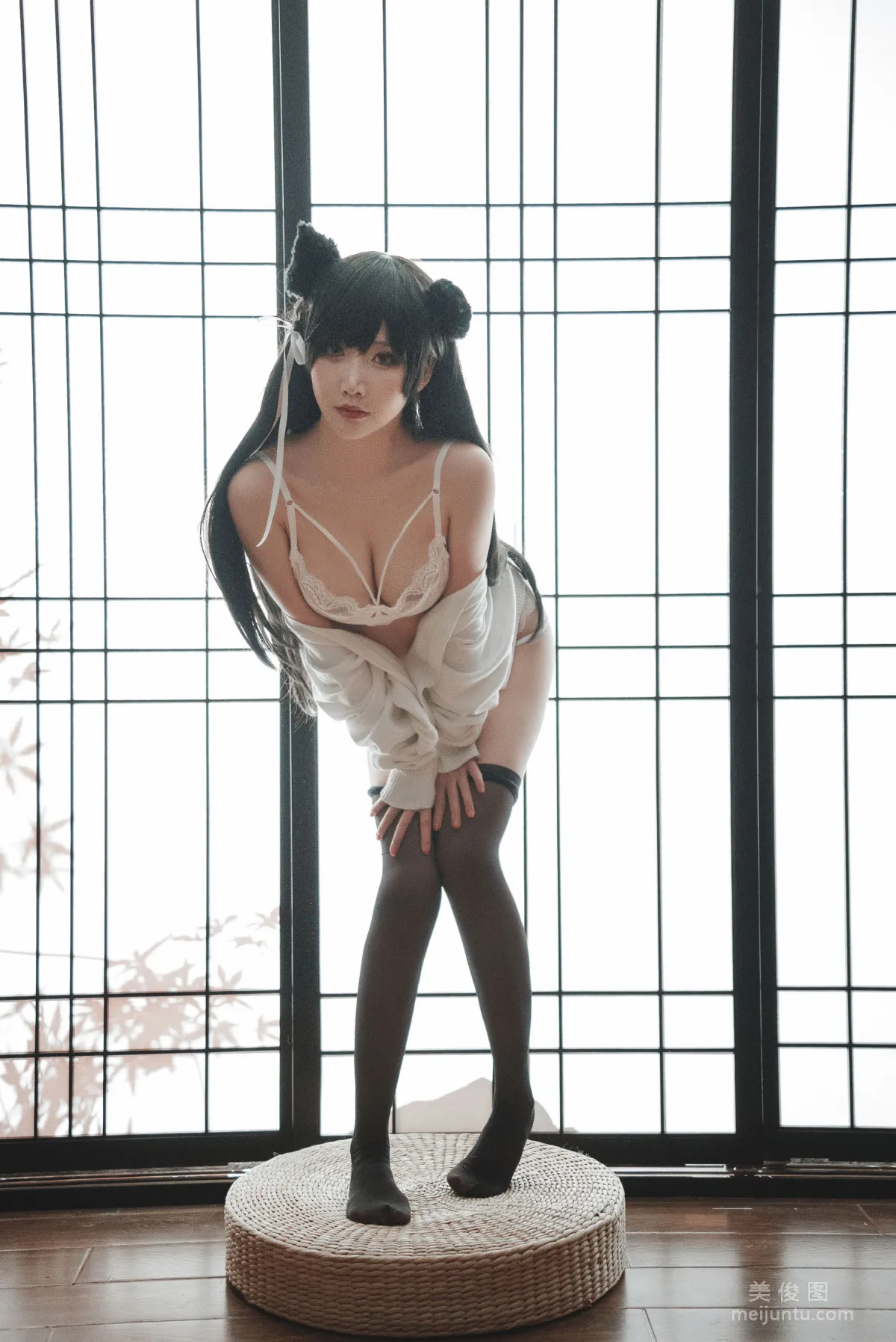 [Web Idols COSER Photo] Cute Popular Coser Mianbing Xianer - Atago JK2 photo 46