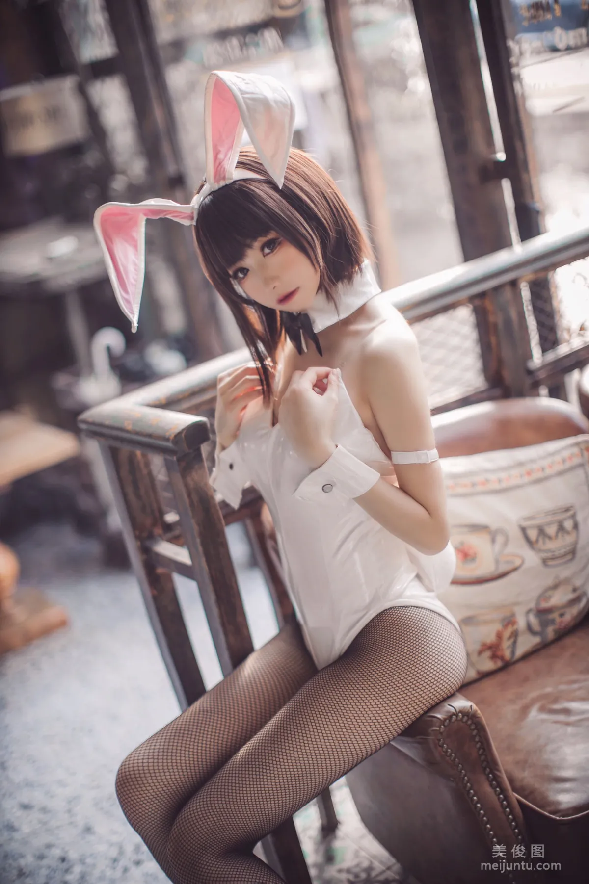 [Web Celebrity COSER Photos] Coser Yiyi - Megumi Kato Bunny Girl photo 39