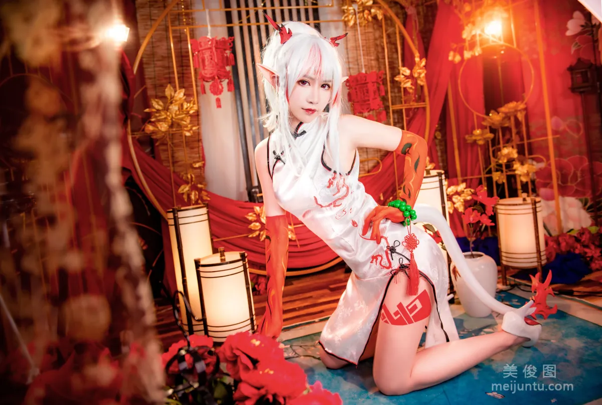 [Web Idols Coser Photos] Anime Blogger Ruanyi Fairy, Arknights Nian Set photo 27