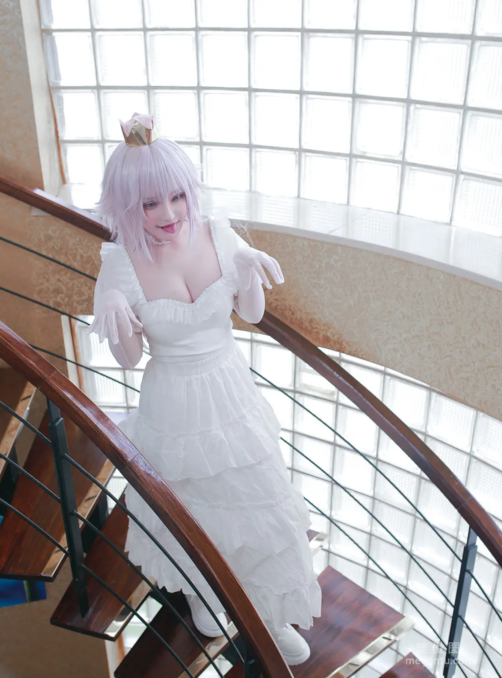 [Internet Celebrity COSER Photos] Qianye Weilai (Senya Miku) - Ghost Princess photo 8