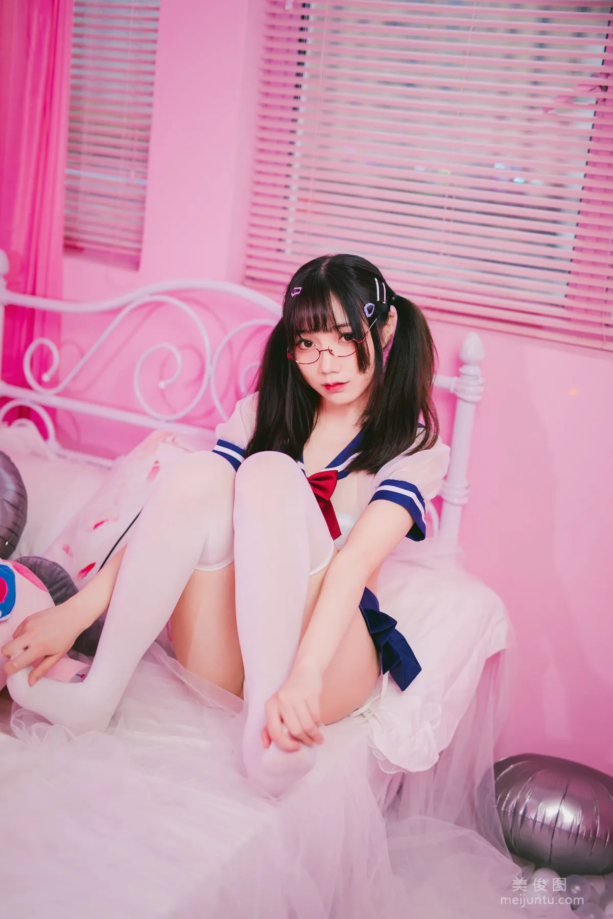 [網紅COSER寫真] 蘿莉福利真央Mao - JK 套圖 8