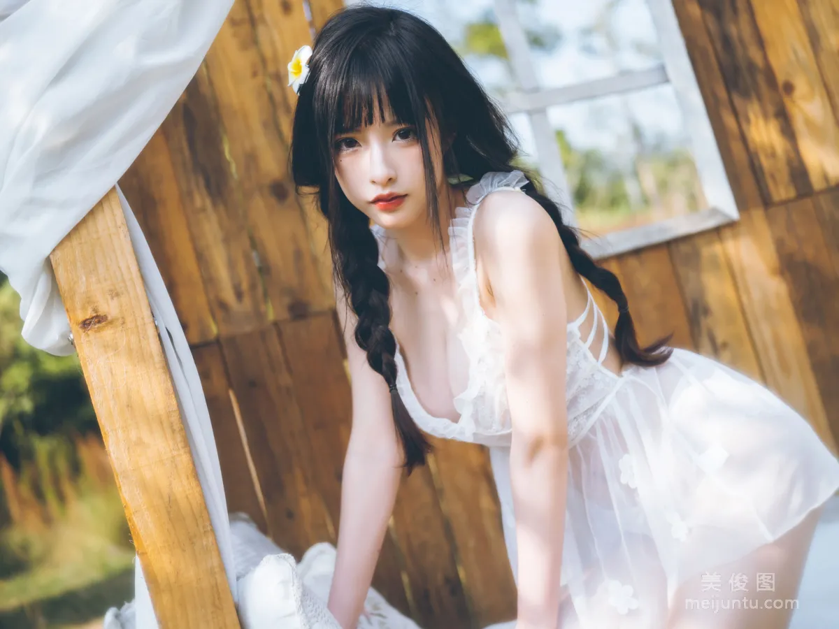 [Web Idols COSER Photos] Beauty Qingshui Younai, Pastoral Fresh 01 Set photo 32